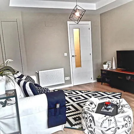 1-costa Norte-1 Terraza Garaje Piscina Gym Lägenhet Castro Urdiales