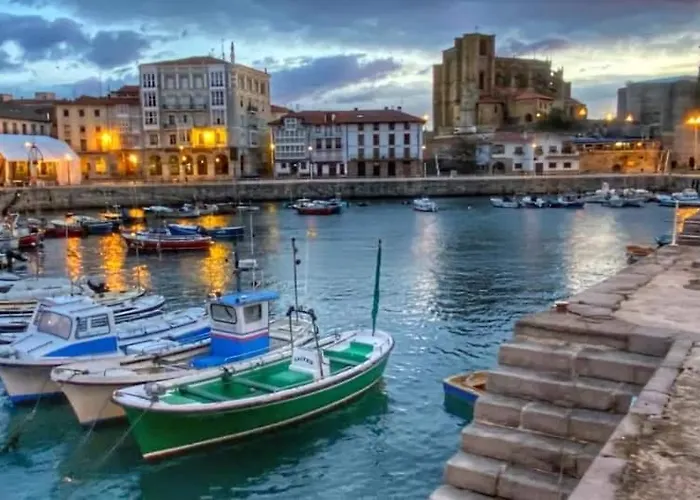 1-costa Norte-1 Terraza Garaje Piscina Gym Appartement Castro Urdiales